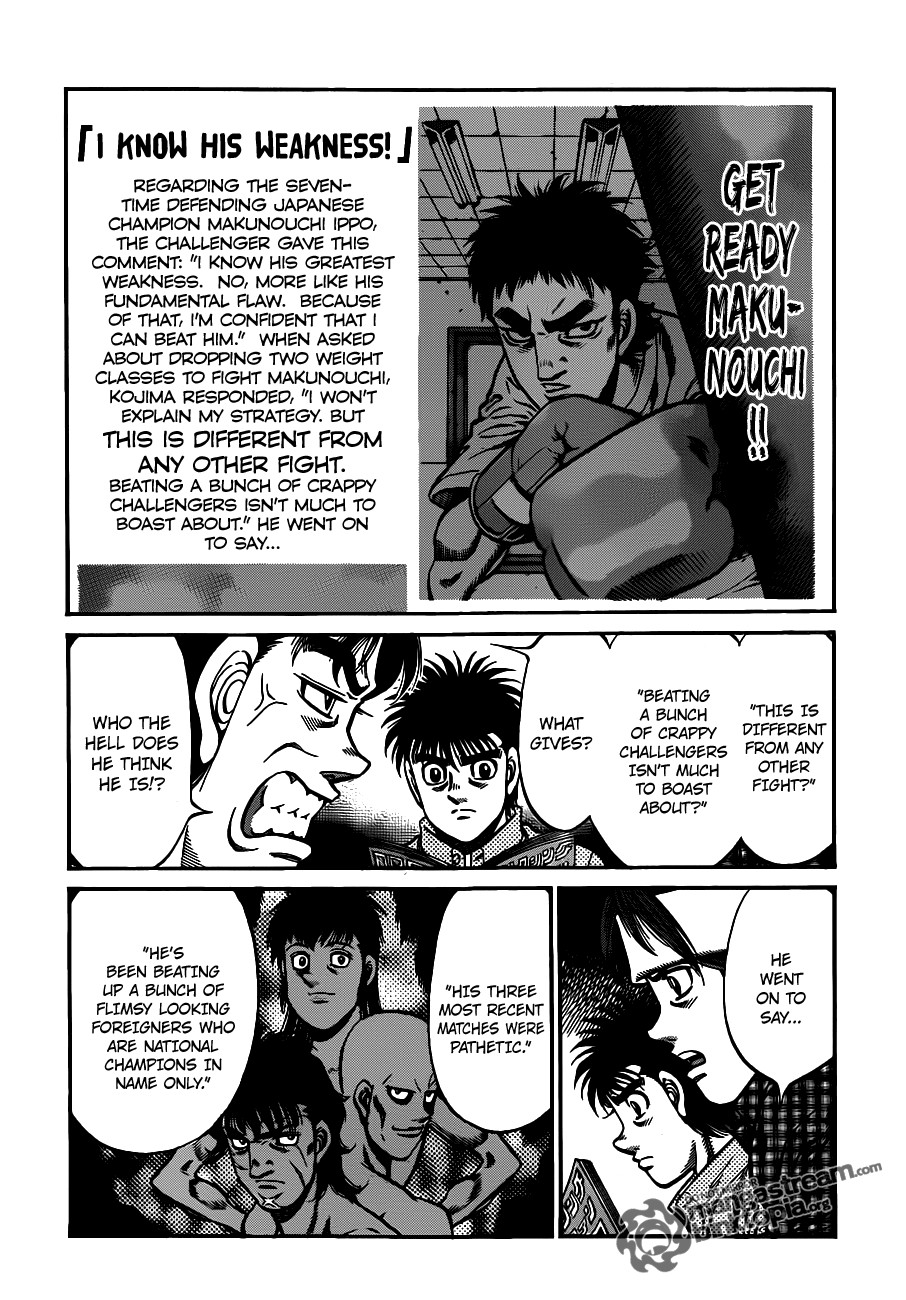 Hajime no Ippo Chapter 921 11